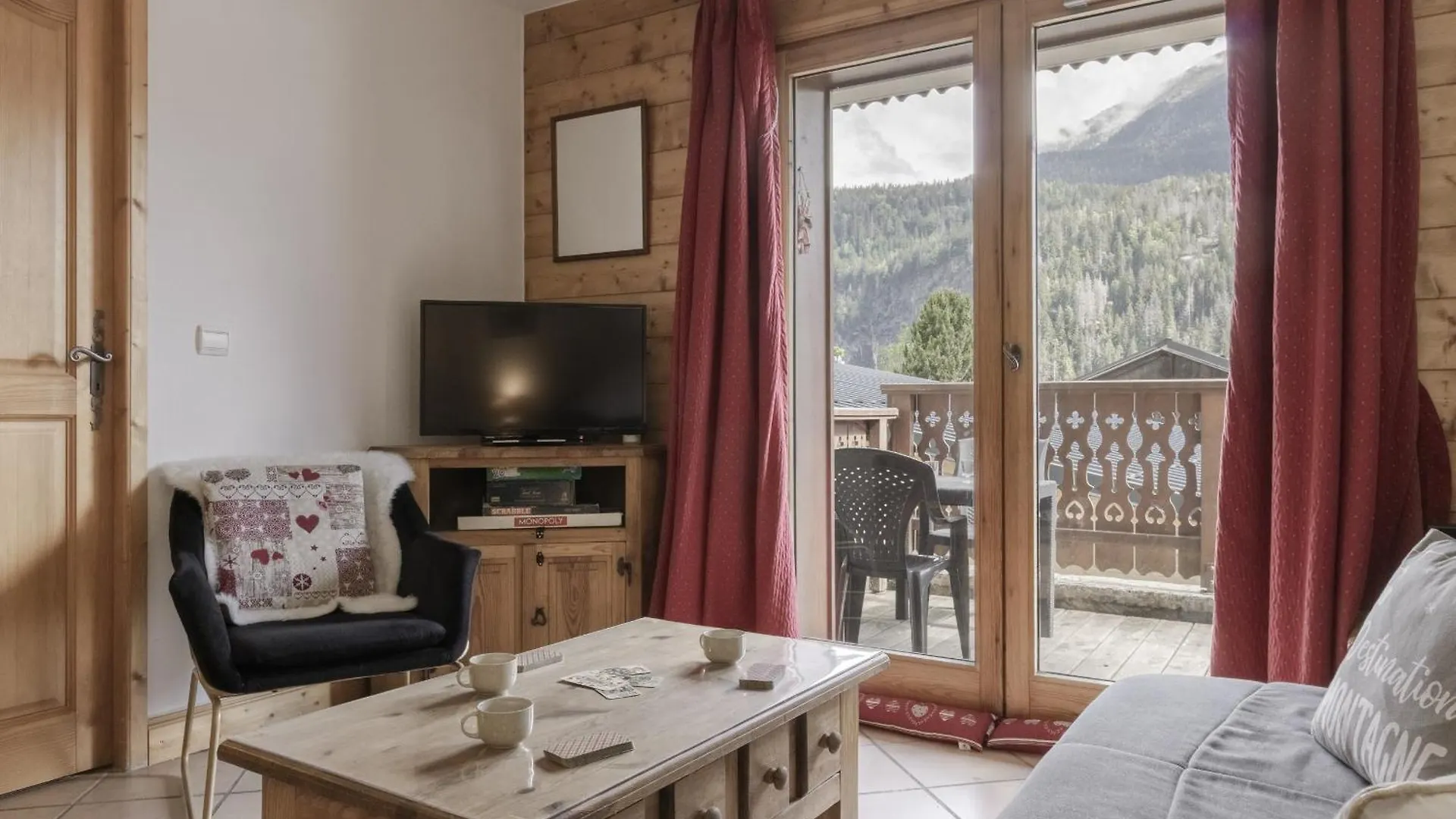 아파트 Appartement Bellevue Au Pied Des Pistes 레우쉬